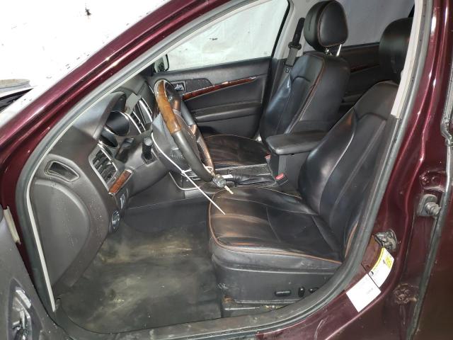 3LNHL2JC9BR770064 - 2011 LINCOLN MKZ BURGUNDY photo 7