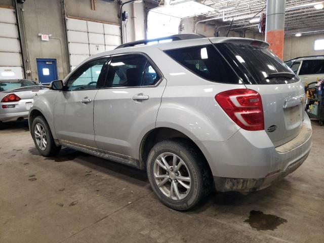 1GNALCEK3GZ100002 - 2016 CHEVROLET EQUINOX LT GRAY photo 2