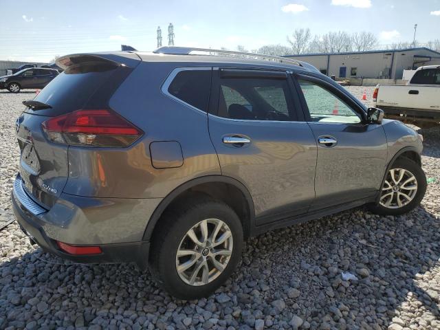 KNMAT2MV5HP580863 - 2017 NISSAN ROGUE S GRAY photo 3