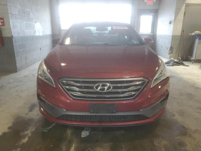 5NPE34AF9GH290744 - 2016 HYUNDAI SONATA SPORT RED photo 5