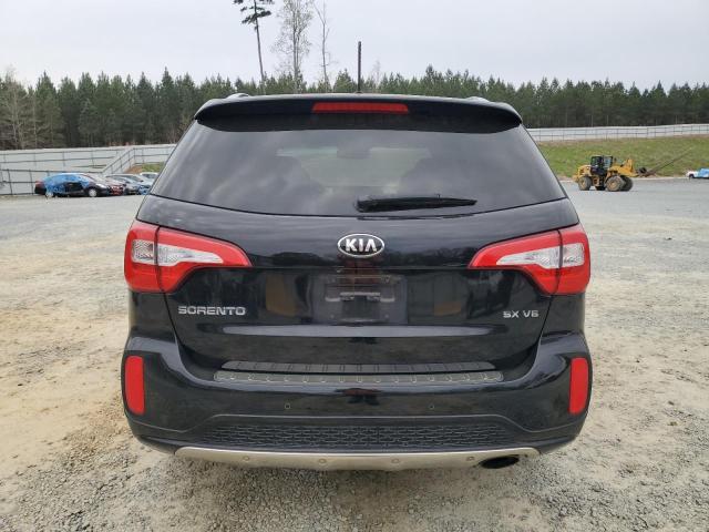 5XYKW4A78FG641376 - 2015 KIA SORENTO SX BLACK photo 6