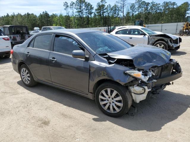 2T1BU4EE0DC007325 - 2013 TOYOTA COROALLA BASE GRAY photo 4