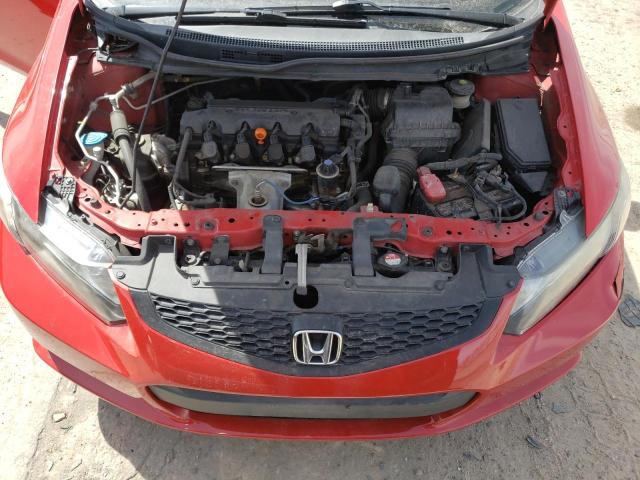 2HGFG3B59DH510432 - 2013 HONDA CIVIC LX RED photo 11