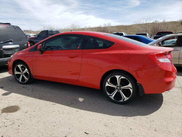 2HGFG3B59DH510432 - 2013 HONDA CIVIC LX RED photo 2