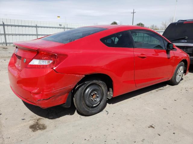 2HGFG3B59DH510432 - 2013 HONDA CIVIC LX RED photo 3