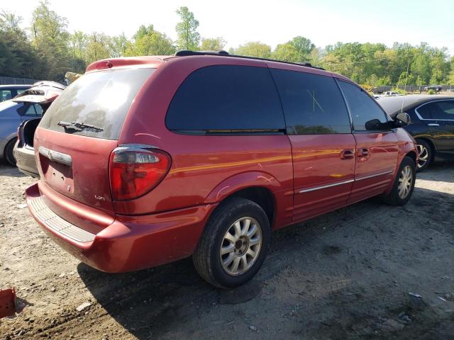 2C4GP54L23R368931 - 2003 CHRYSLER TOWN & COU LXI RED photo 3