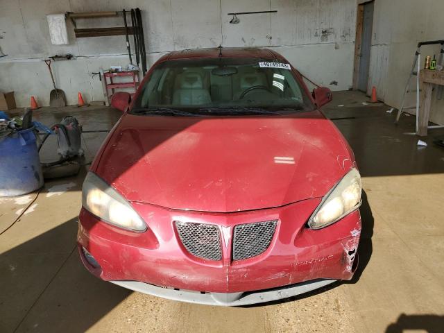 2G2WS522541163676 - 2004 PONTIAC GRAND PRIX GT2 BURGUNDY photo 5