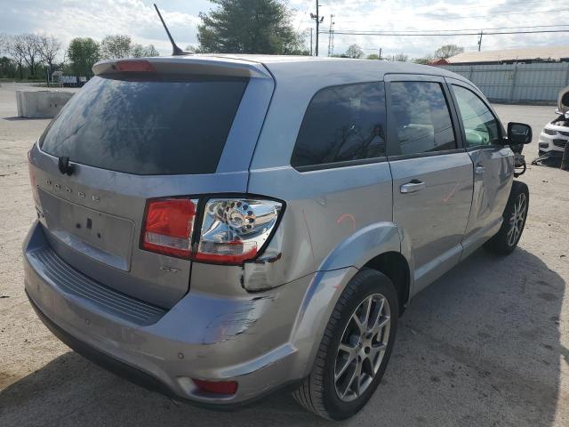 3C4PDDEG0JT344917 - 2018 DODGE JOURNEY GT SILVER photo 3