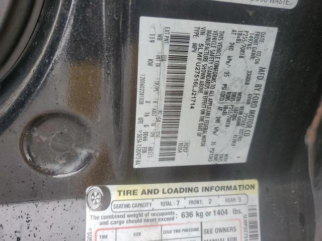 5LMFU27516LJ21714 - 2006 LINCOLN NAVIGATOR PURPLE photo 13