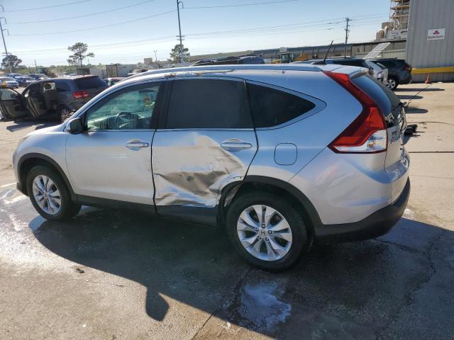 2HKRM3H76DH517634 - 2013 HONDA CR-V EXL SILVER photo 2