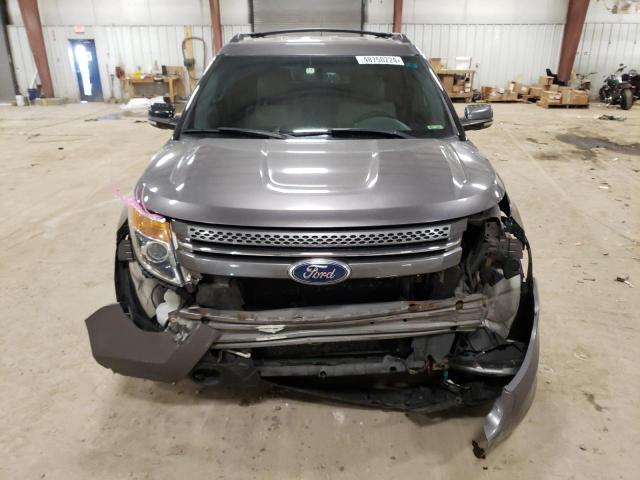 1FMHK8F8XBGA66201 - 2011 FORD EXPLORER LIMITED GRAY photo 5