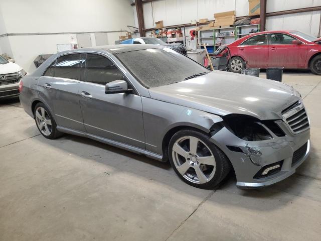 WDDHF8HB6BA401075 - 2011 MERCEDES-BENZ E 350 4MATIC GRAY photo 4