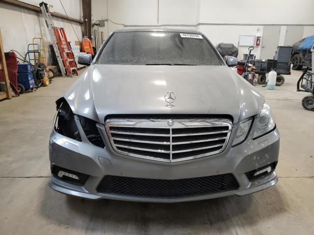 WDDHF8HB6BA401075 - 2011 MERCEDES-BENZ E 350 4MATIC GRAY photo 5