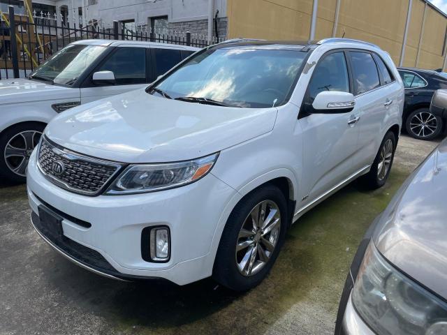 5XYKWDA75EG487627 - 2014 KIA SORENTO SX WHITE photo 2