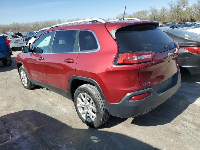 1C4PJLCBXGW234275 - 2016 JEEP CHEROKEE LATITUDE RED photo 2