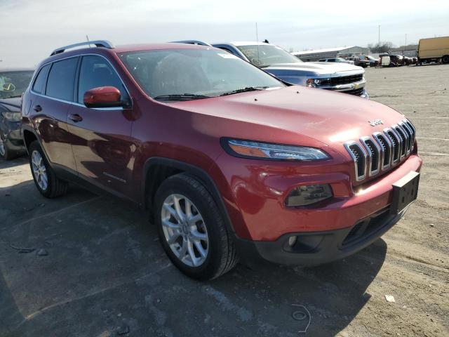 1C4PJLCBXGW234275 - 2016 JEEP CHEROKEE LATITUDE RED photo 4