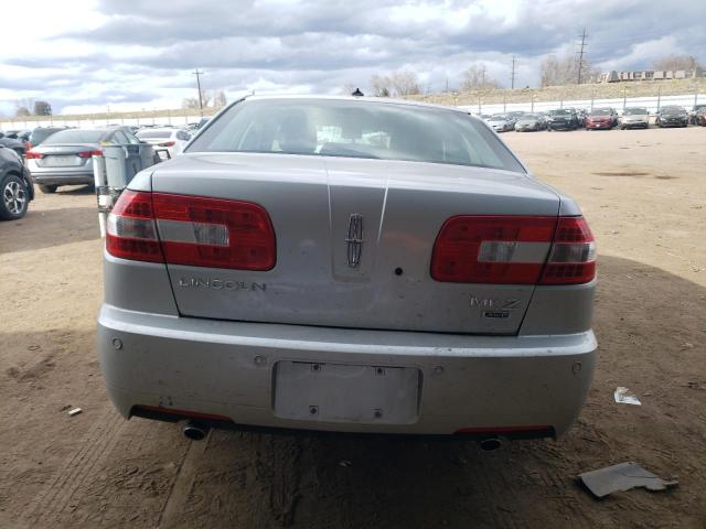 3LNHM28T79R632889 - 2009 LINCOLN MKZ SILVER photo 6