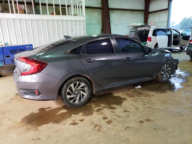 2HGFC2F75JH503989 - 2018 HONDA CIVIC EX GRAY photo 3