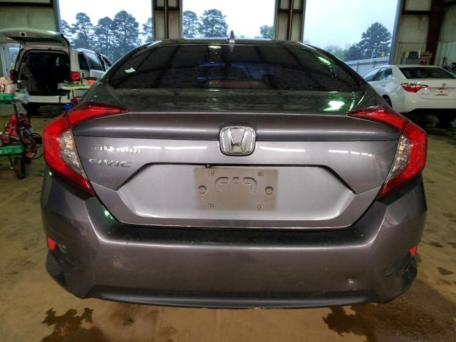 2HGFC2F75JH503989 - 2018 HONDA CIVIC EX GRAY photo 6