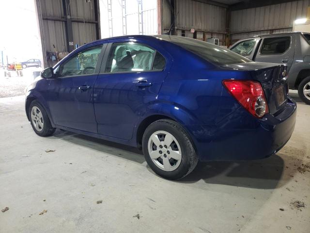 1G1JA5SH4D4257753 - 2013 CHEVROLET SONIC LS BLUE photo 2