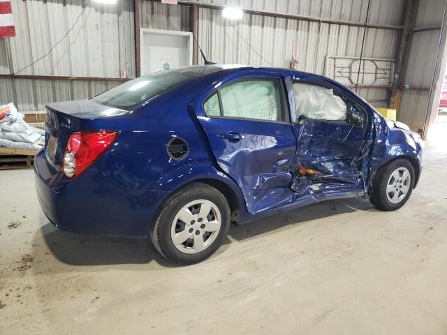 1G1JA5SH4D4257753 - 2013 CHEVROLET SONIC LS BLUE photo 3