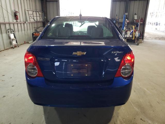 1G1JA5SH4D4257753 - 2013 CHEVROLET SONIC LS BLUE photo 6