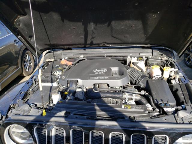 1C4HJXEM6MW548088 - 2021 JEEP WRANGLER U SAHARA BLACK photo 11