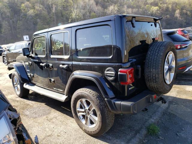 1C4HJXEM6MW548088 - 2021 JEEP WRANGLER U SAHARA BLACK photo 2