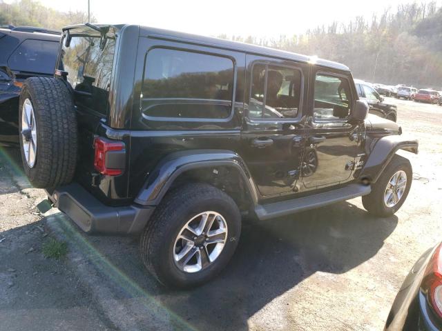 1C4HJXEM6MW548088 - 2021 JEEP WRANGLER U SAHARA BLACK photo 3