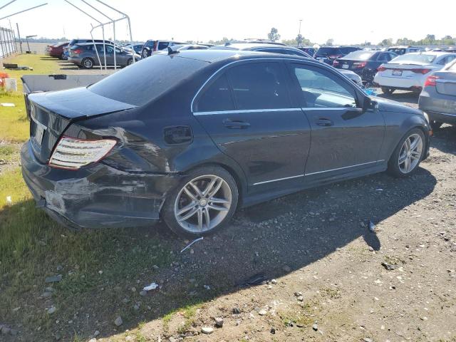 WDDGF4HB3DR254044 - 2013 MERCEDES-BENZ C 250 BLACK photo 3