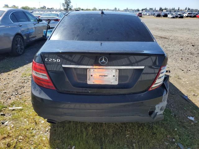 WDDGF4HB3DR254044 - 2013 MERCEDES-BENZ C 250 BLACK photo 6