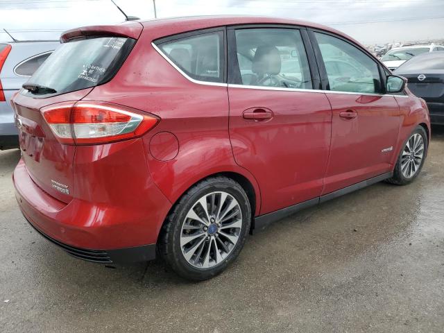 1FADP5DU2HL100219 - 2017 FORD C-MAX TITANIUM MAROON photo 3