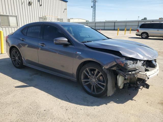 19UUB2F68JA010811 - 2018 ACURA TLX TECH+A Մոխրագույն լուսանկար 4