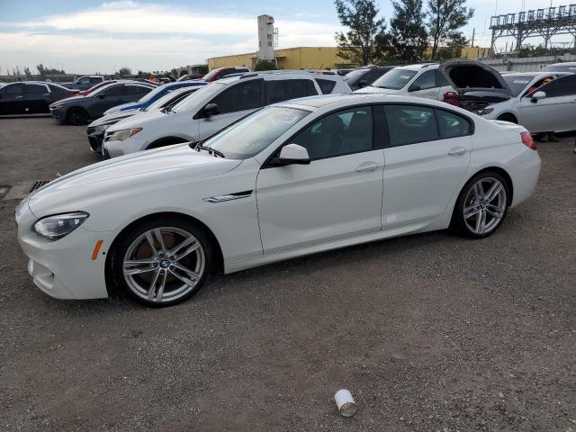 WBA6B4C57FD761299 - 2015 BMW 650 XI GRAN COUPE WHITE photo 1