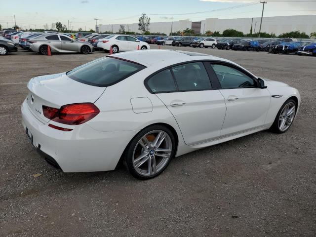 WBA6B4C57FD761299 - 2015 BMW 650 XI GRAN COUPE WHITE photo 3