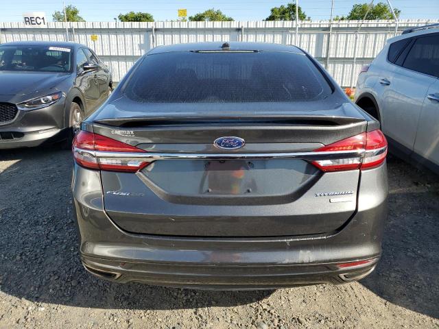 3FA6P0K9XJR177146 - 2018 FORD FUSION TITANIUM/PLATINUM GRAY photo 6