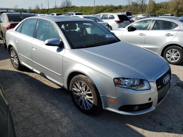 WAUAF78E48A169341 - 2008 AUDI A4 2.0T SILVER photo 4