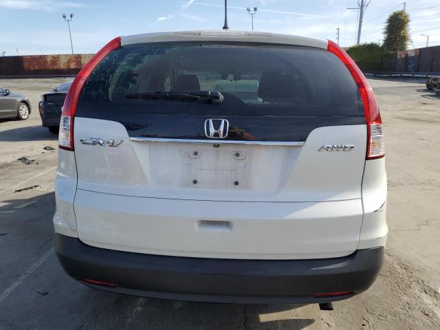 5J6RM4H59EL114761 - 2014 HONDA CR-V EX WHITE photo 6