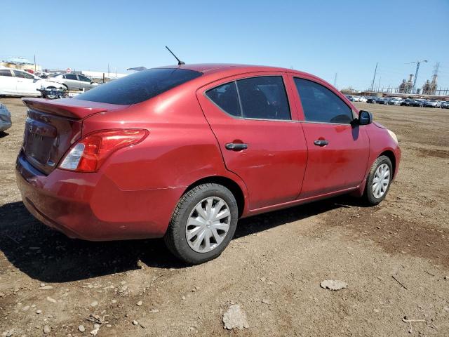 3N1CN7AP7DL889412 - 2013 NISSAN VERSA S RED photo 3