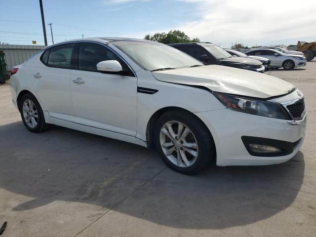 5XXGN4A71CG086036 - 2012 KIA OPTIMA EX WHITE photo 4