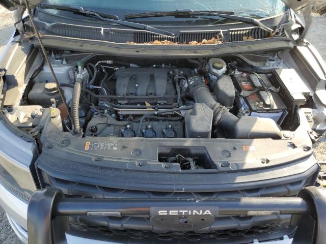 1FM5K8AR4KGA12248 - 2019 FORD EXPLORER POLICE INTERCEPTOR ვერცხლისფერი ფოტო 11