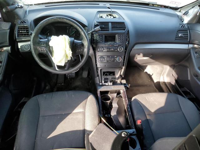 1FM5K8AR4KGA12248 - 2019 FORD EXPLORER POLICE INTERCEPTOR ვერცხლისფერი ფოტო 8