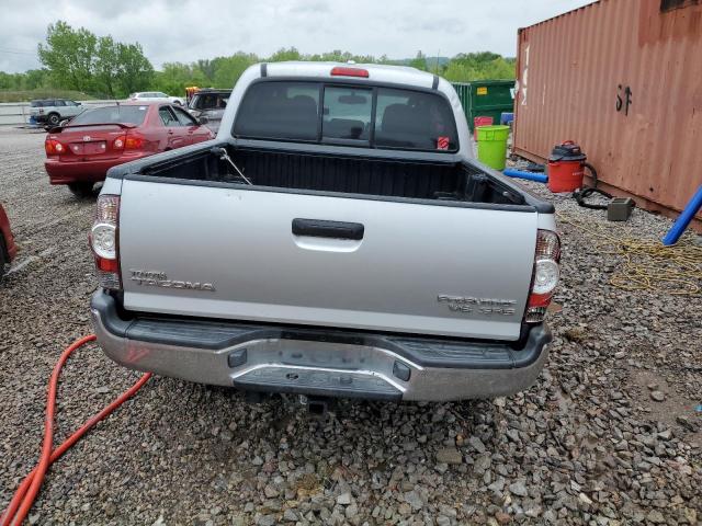 3TMJU62N79M089337 - 2009 TOYOTA TACOMA DOUBLE CAB PRERUNNER SILVER photo 6