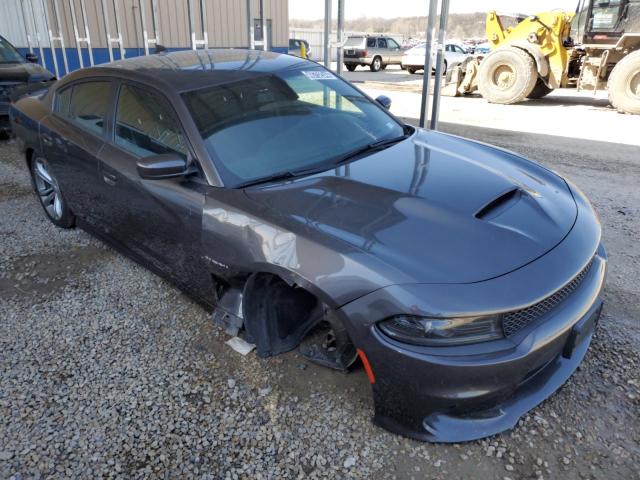 2C3CDXCT0NH235649 - 2022 DODGE CHARGER R/T GRAY photo 4