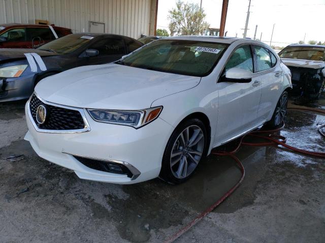 19UUB2F88KA002730 - 2019 ACURA TLX ADVANCE WHITE photo 1