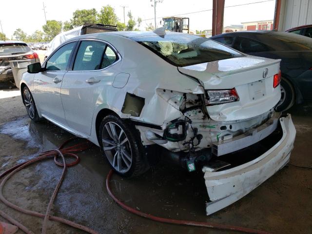 19UUB2F88KA002730 - 2019 ACURA TLX ADVANCE WHITE photo 2