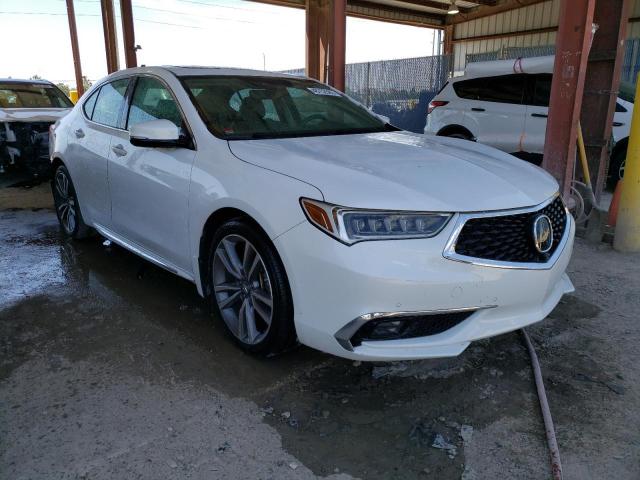 19UUB2F88KA002730 - 2019 ACURA TLX ADVANCE WHITE photo 4