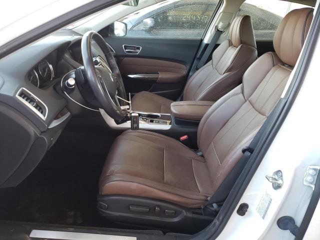 19UUB2F88KA002730 - 2019 ACURA TLX ADVANCE WHITE photo 7