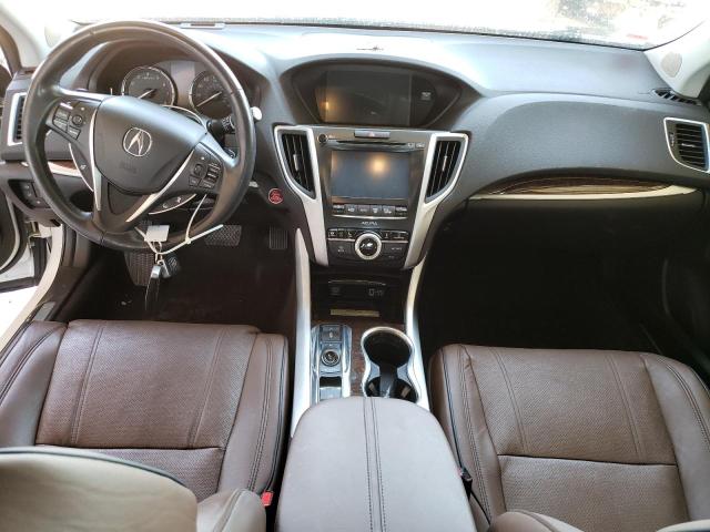 19UUB2F88KA002730 - 2019 ACURA TLX ADVANCE WHITE photo 8