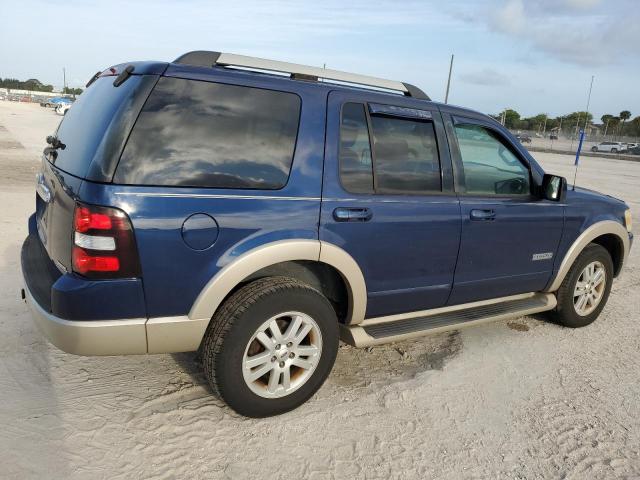 1FMEU64E47UB10387 - 2007 FORD EXPLORER EDDIE BAUER BLUE photo 3